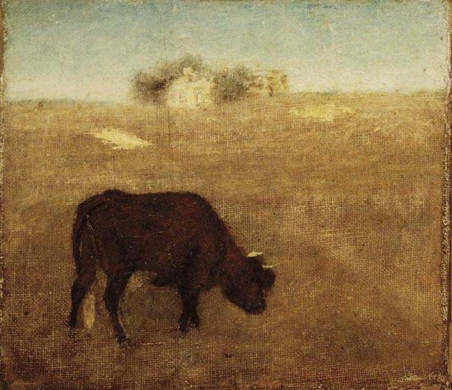 Albert Pinkham Ryder Evening Glow, The Old Red Cow Germany oil painting art